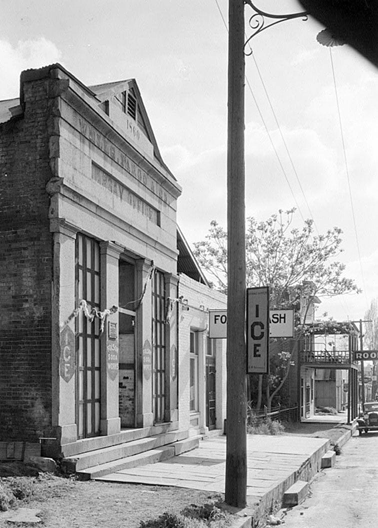 Historic Photo : Wells Fargo & Company Building, Folsom, Sacramento County, CA 2 Photograph