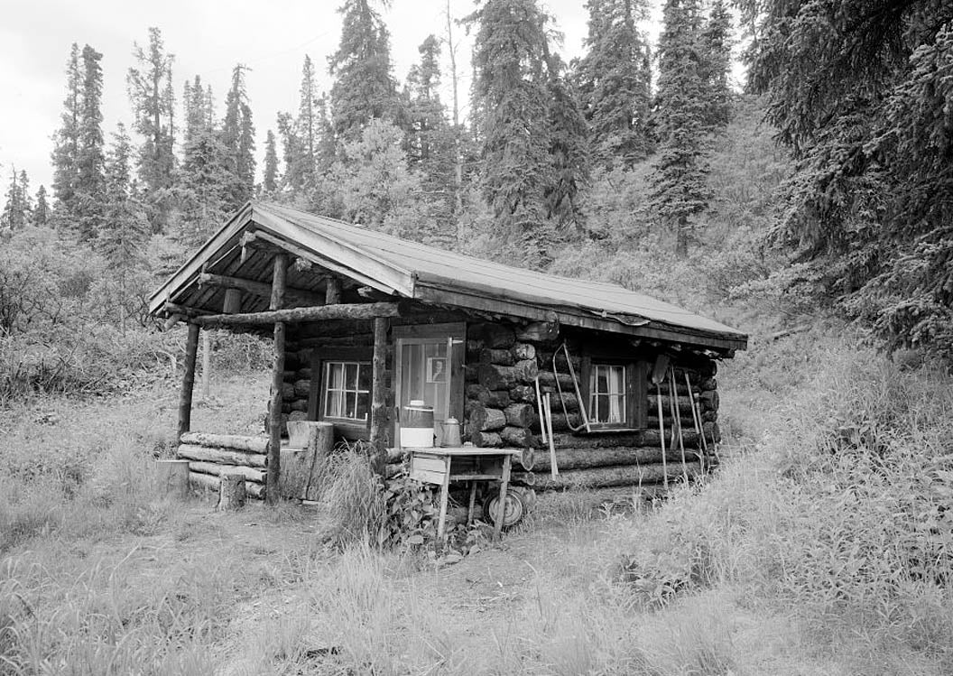 Historic Photo : Pearson Cabin, near Toklat River, Cantwell, Denali Borough, AK 1 Photograph