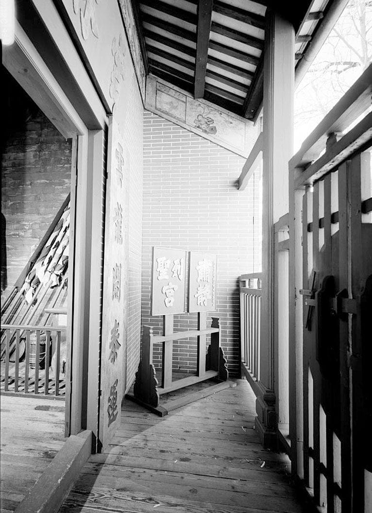 Historic Photo : Weaverville Joss House, Oregon Street, Weaverville, Trinity County, CA 32 Photograph