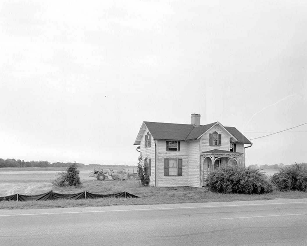 Historic Photo : Greenlawn, Tenant House, State Route 896, 1 mile south of intersection of Routes 896 & 71, Middletown, New Castle County, DE 5 Photograph