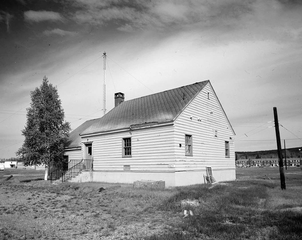Historic Photo : Ladd Field, Radio Station, Fort Wainwright, Fairbanks, Fairbanks North Star Borough, AK 2 Photograph