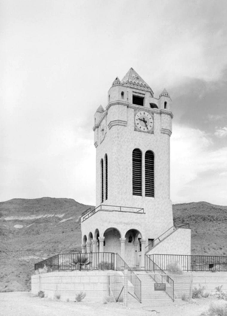 Historic Photo : Death Valley Ranch, Chimes Tower, Death Valley Junction, Inyo County, CA 23 Photograph