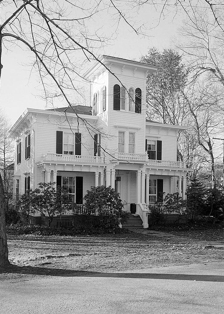 Historic Photo : Waugh House, 249 Old South Road, Southport, Fairfield County, CT 3 Photograph