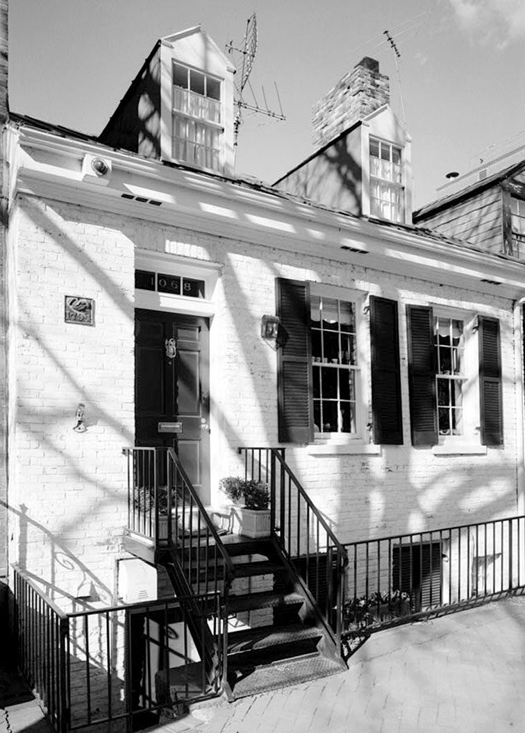 Historic Photo : McCleery House, 1068 Thirtieth Street Northwest, Washington, District of Columbia, DC 2 Photograph