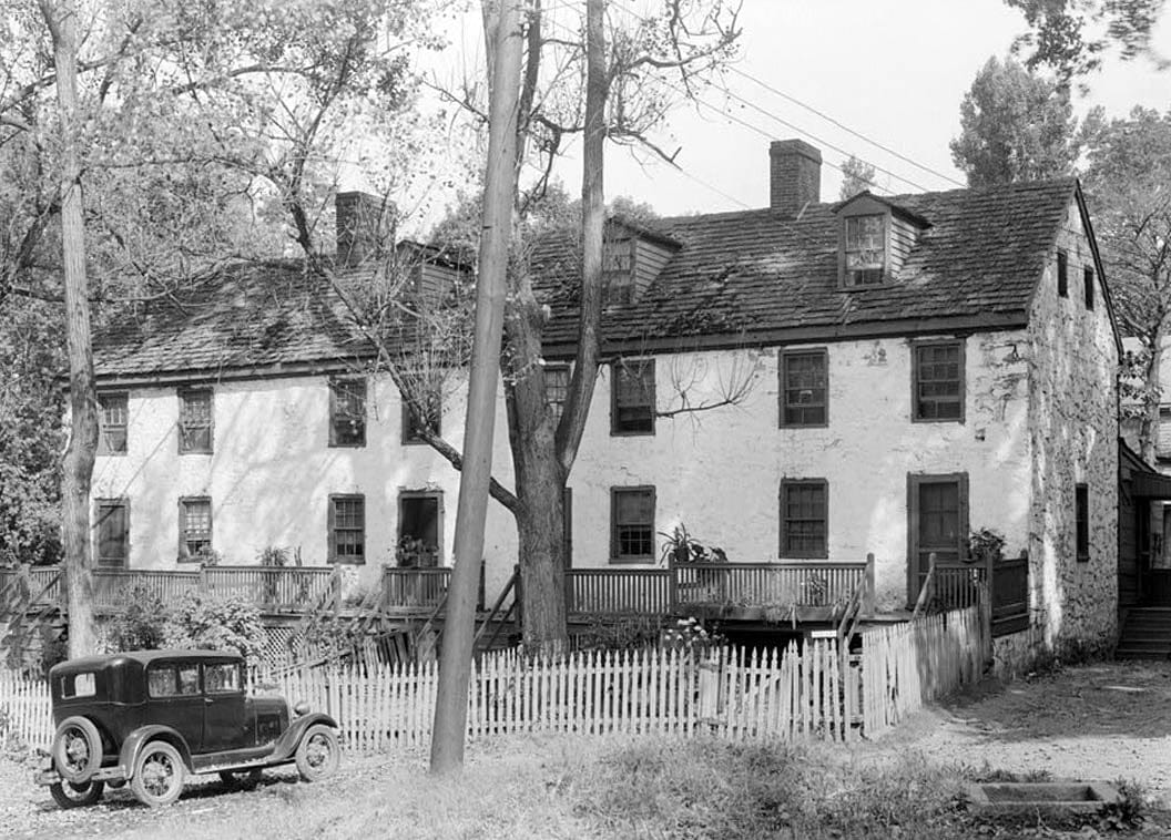 Historic Photo : Mill House Row, Rockland Road, Rockland, New Castle County, DE 1 Photograph