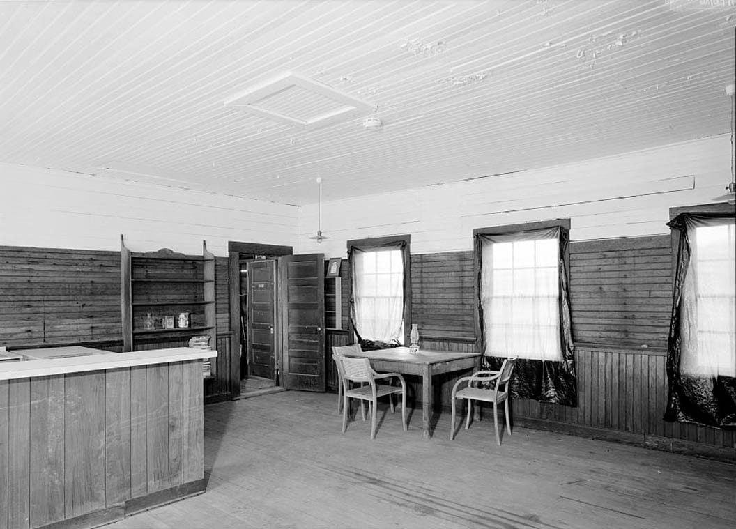 Historic Photo : Kennecott Copper Corporation, Old School Building, On Copper River & Northwestern Railroad, Kennicott, Valdez-Cordova Census Area, AK 2 Photograph