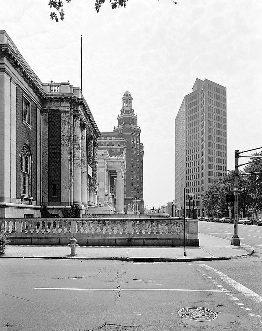 Historic Photo : Ives Memorial Library, 133 Elm Street, New Haven, New Haven County, CT 10 Photograph