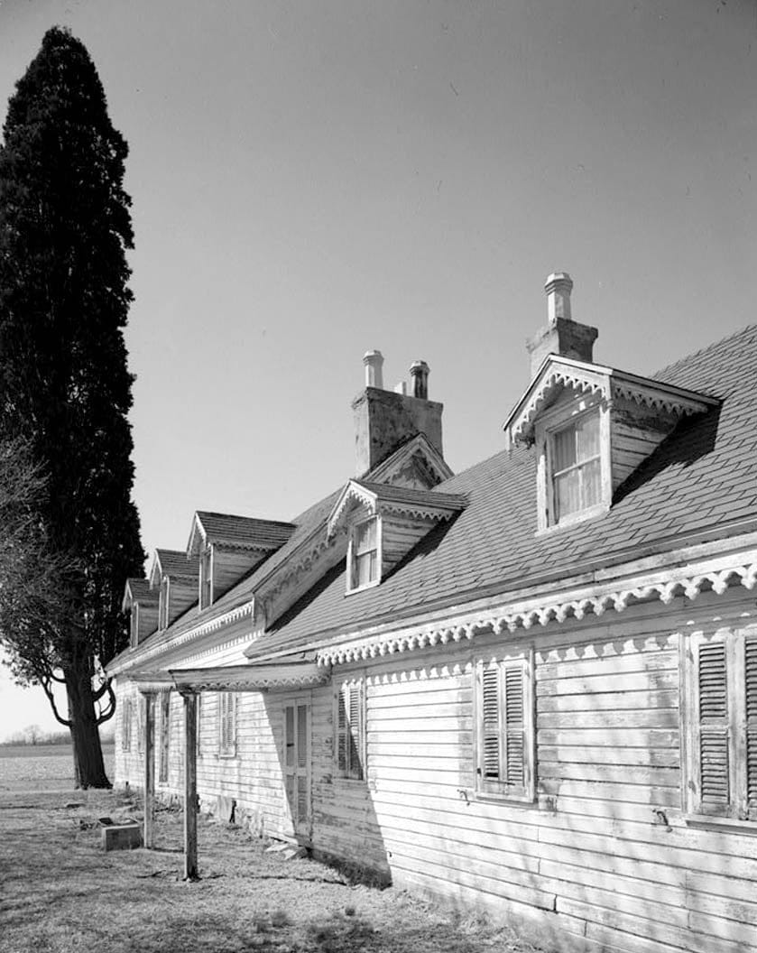 Historic Photo : Achmester, Main House, Road 429, Route 896 vicinity, Armstrong, New Castle County, DE 2 Photograph