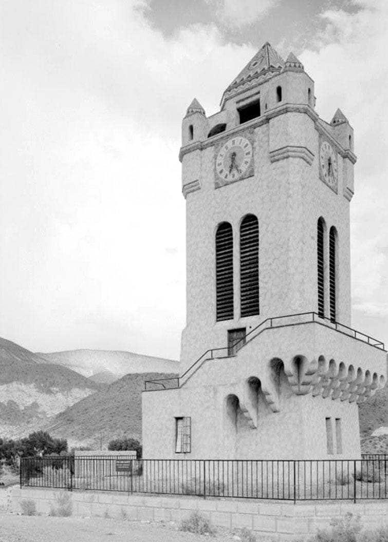 Historic Photo : Death Valley Ranch, Chimes Tower, Death Valley Junction, Inyo County, CA 24 Photograph