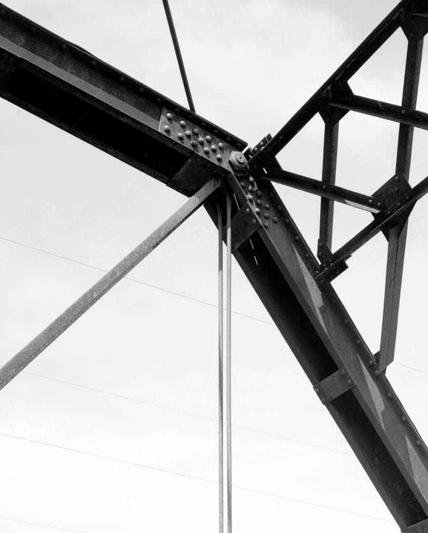 Historic Photo : Boyleston Bridge, Spanning Skunk River, Lowell, Henry County, IA 19 Photograph