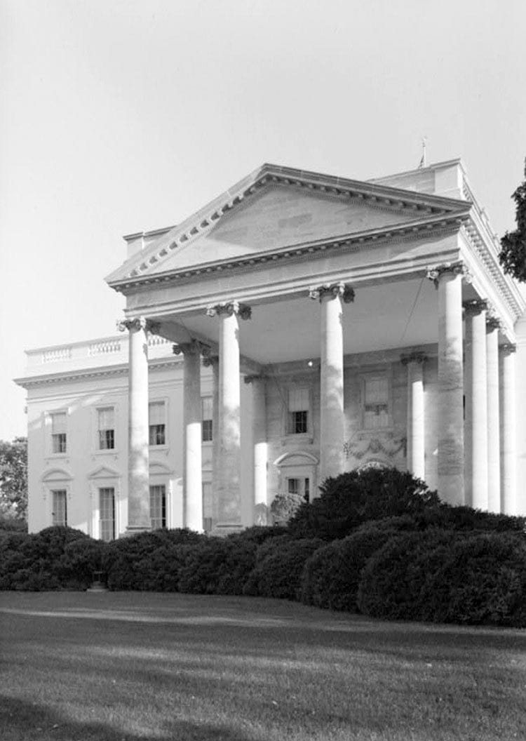 Historic Photo : White House, 1600 Pennsylvania Avenue, Northwest, Washington, District of Columbia, DC 220 Photograph