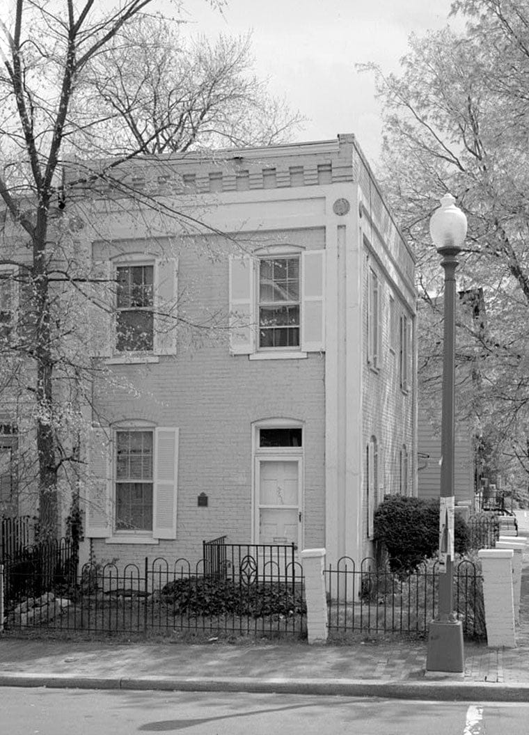 Historic Photo : 3632 N Street, Northwest (House), Washington, District of Columbia, DC 1 Photograph