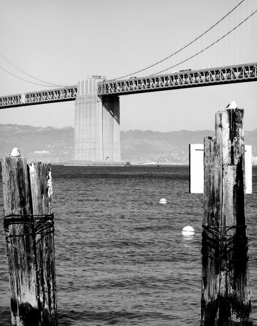 Historic Photo : San Francisco Oakland Bay Bridge, Spanning San Francisco Bay, San Francisco, San Francisco County, CA 31 Photograph