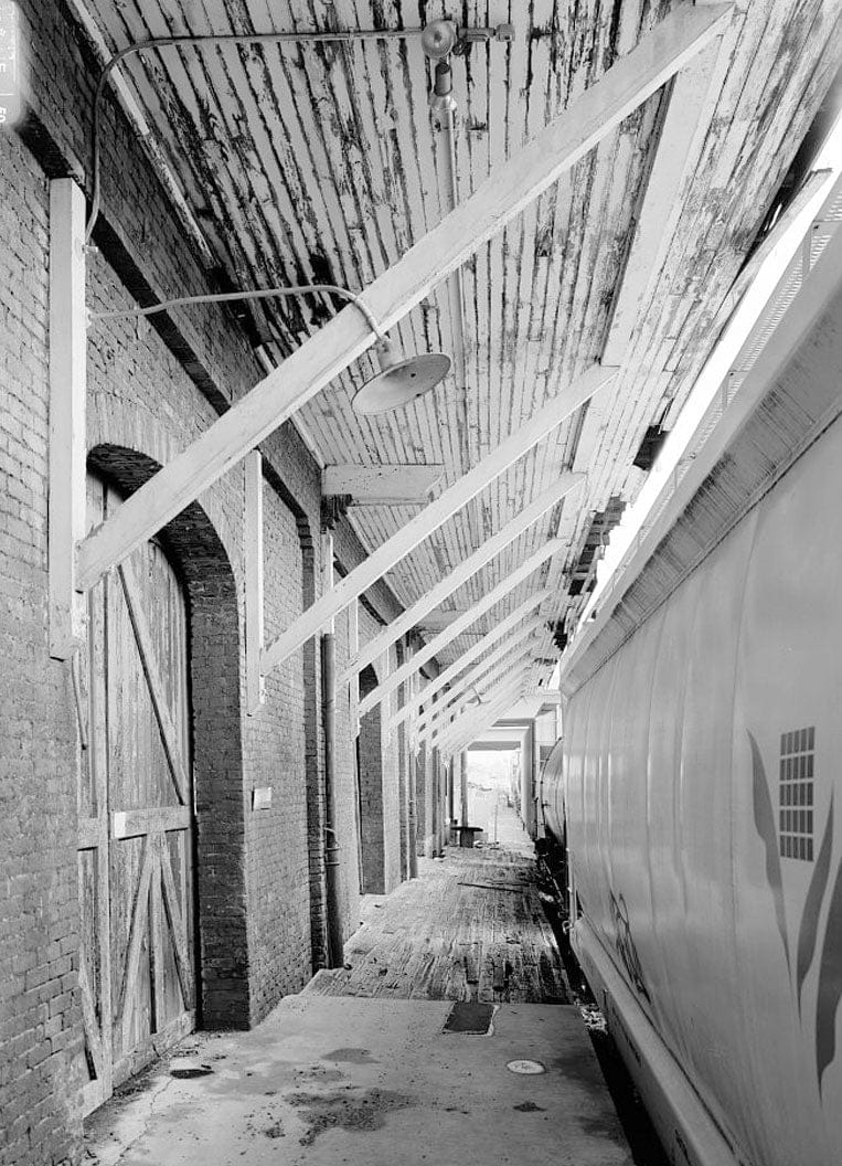 Historic Photo : Memphis & Charleston Freight Depot, 330 Church Street Northwest, Huntsville, Madison County, AL 4 Photograph