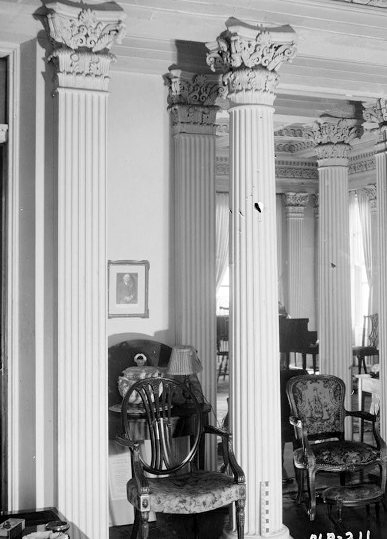 Historic Photo : Gaineswood, 805 South Cedar Street, Demopolis, Marengo County, AL 25 Photograph