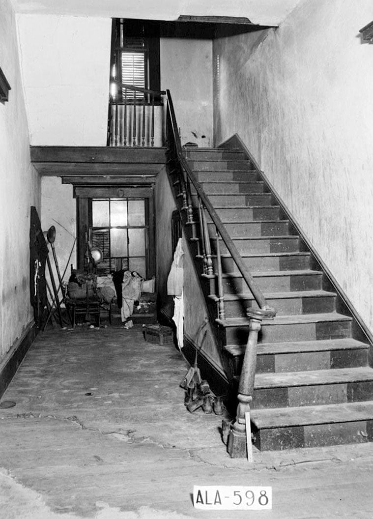 Historic Photo : Colonel Luther Walker House, County Road 40, Peachburg, Bullock County, AL 3 Photograph