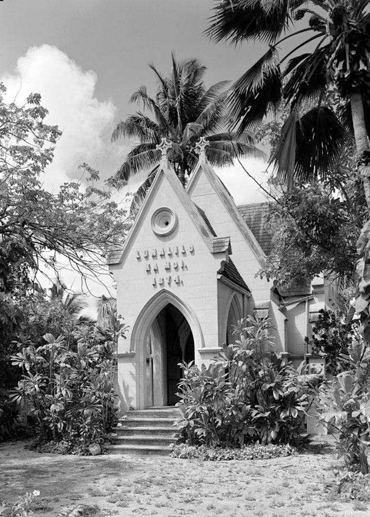 Historic Photo : Lunalilo's Tomb, Punchbowl & King Streets (Kawaiahao Churchyard), Honolulu, Honolulu County, HI 5 Photograph