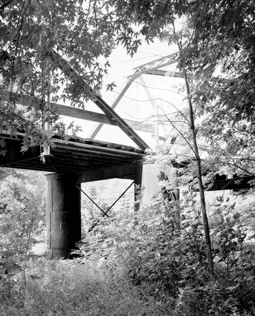 Historic Photo : Boyleston Bridge, Spanning Skunk River, Lowell, Henry County, IA 21 Photograph