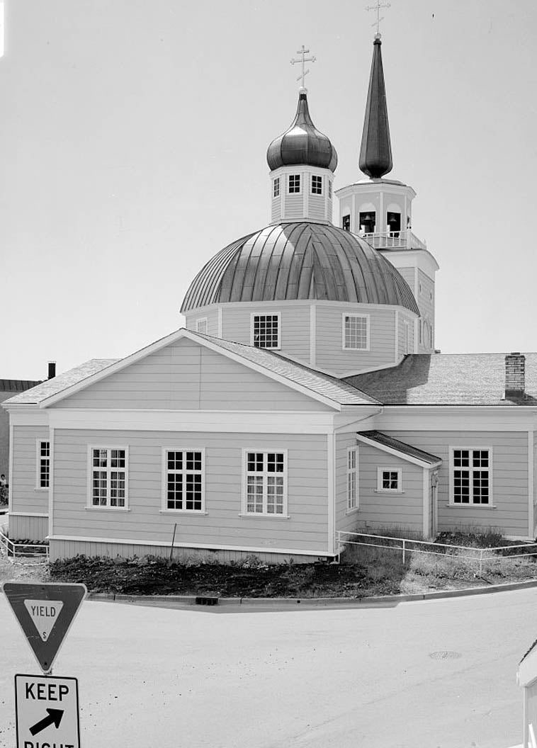 Historic Photo : Saint Michael's Cathedral, Lincoln Street, Sitka, Sitka Borough, AK 17 Photograph