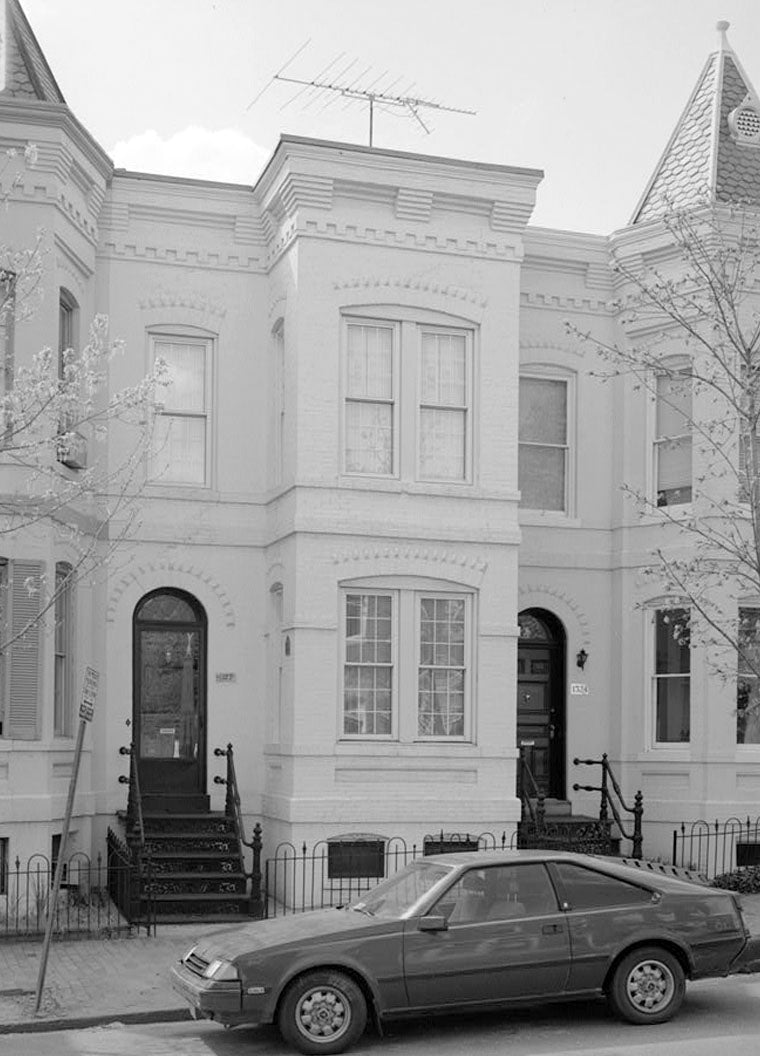 Historic Photo : 1322 Thirty-Fifth Street, Northwest (House), Washington, District of Columbia, DC 2 Photograph