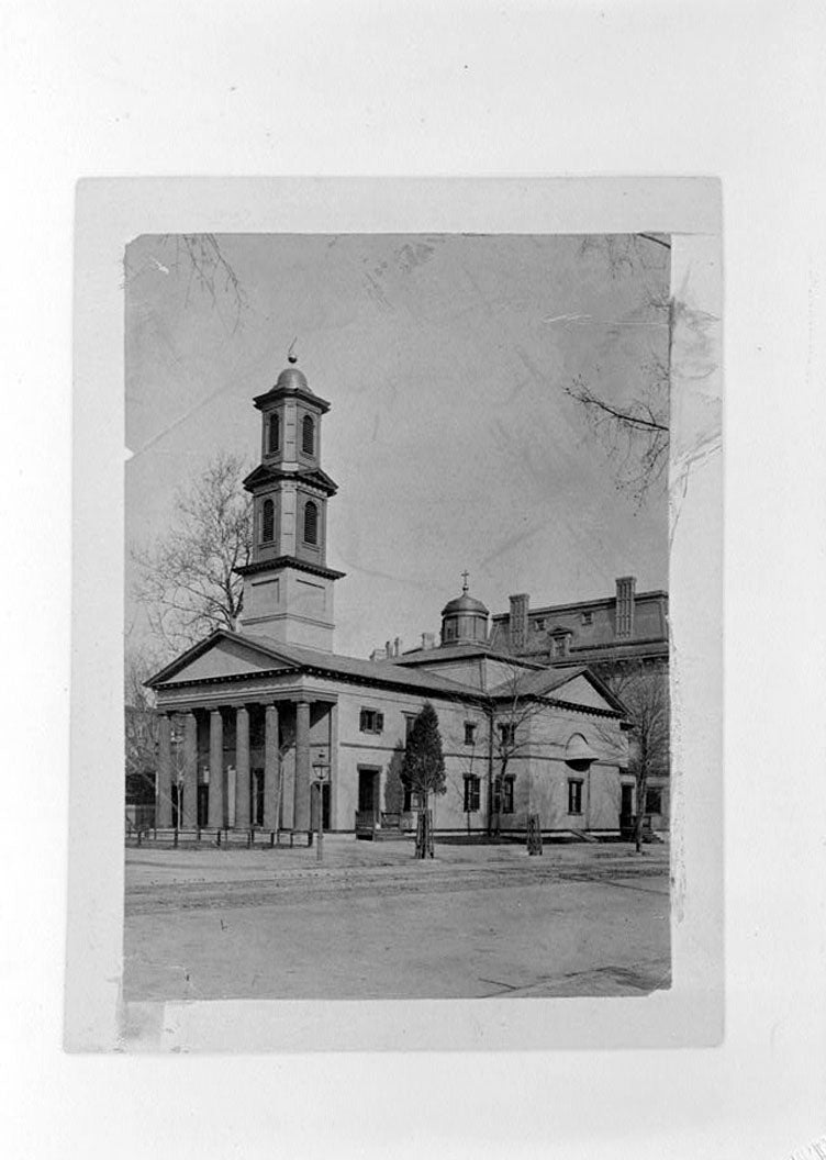 Historic Photo : St. John's Church, Sixteenth & H Streets Northwest, Washington, District of Columbia, DC 5 Photograph