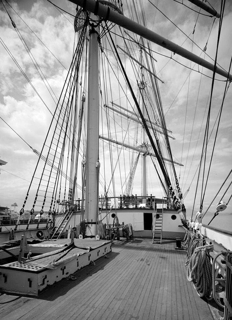 Historic Photo : Ship BALCLUTHA, 2905 Hyde Street Pier, San Francisco, San Francisco County, CA 38 Photograph