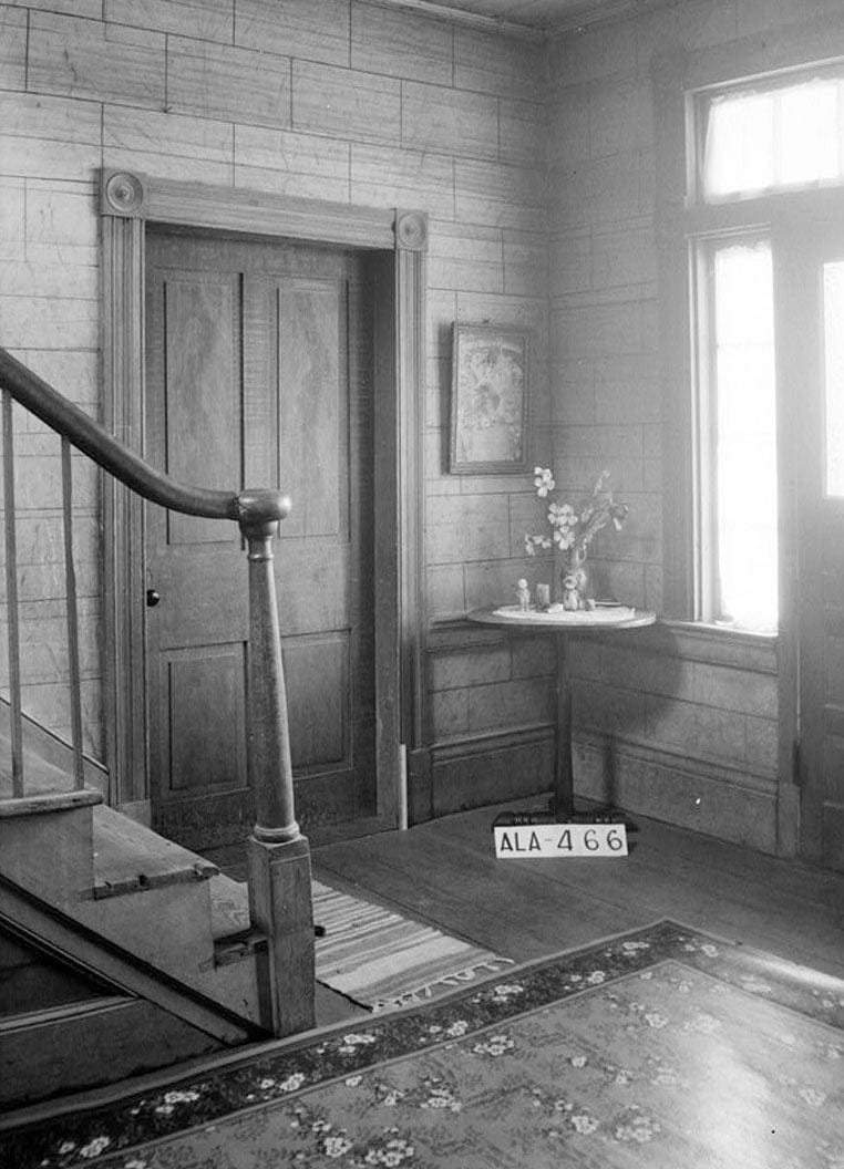 Historic Photo : Doctor Glover House, Weaver Road, Weaver, Calhoun County, AL 7 Photograph
