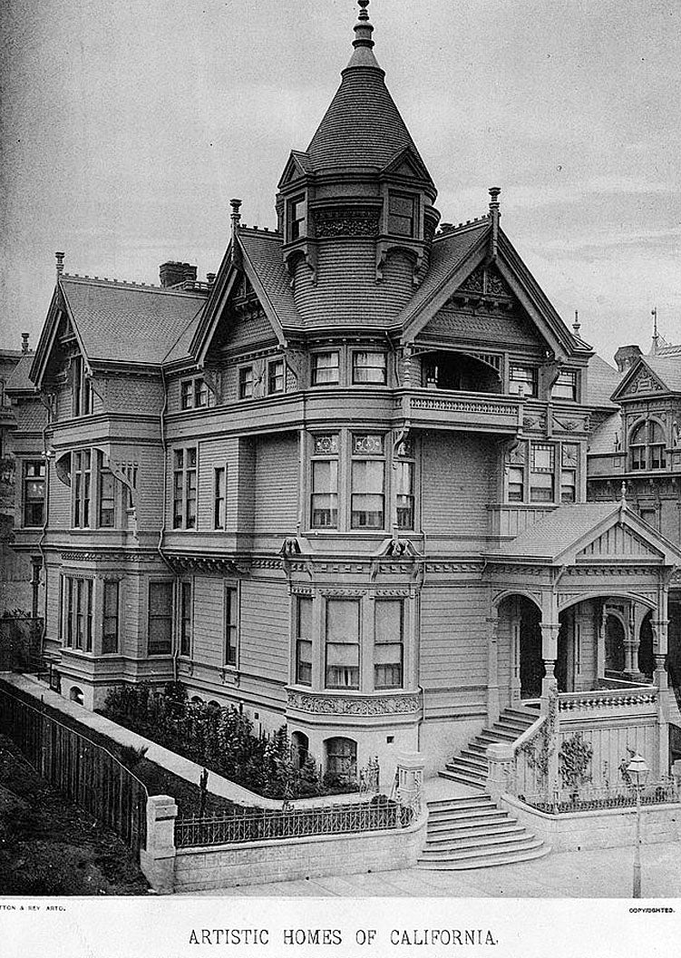 Historic Photo : Haas-Lilienthal House, 2007 Franklin Street, San Francisco, San Francisco County, CA 1 Photograph