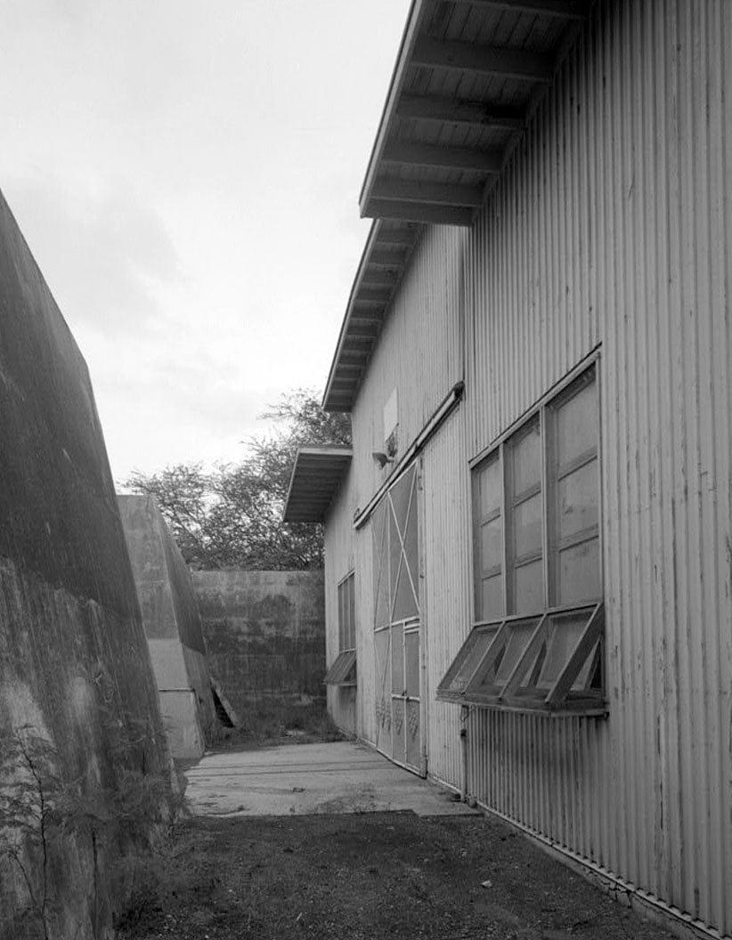Historic Photo : Naval Magazine Lualualei, West Loch Branch, Auto Hobby Shop, South of First Street, Pearl City, Honolulu County, HI 1 Photograph
