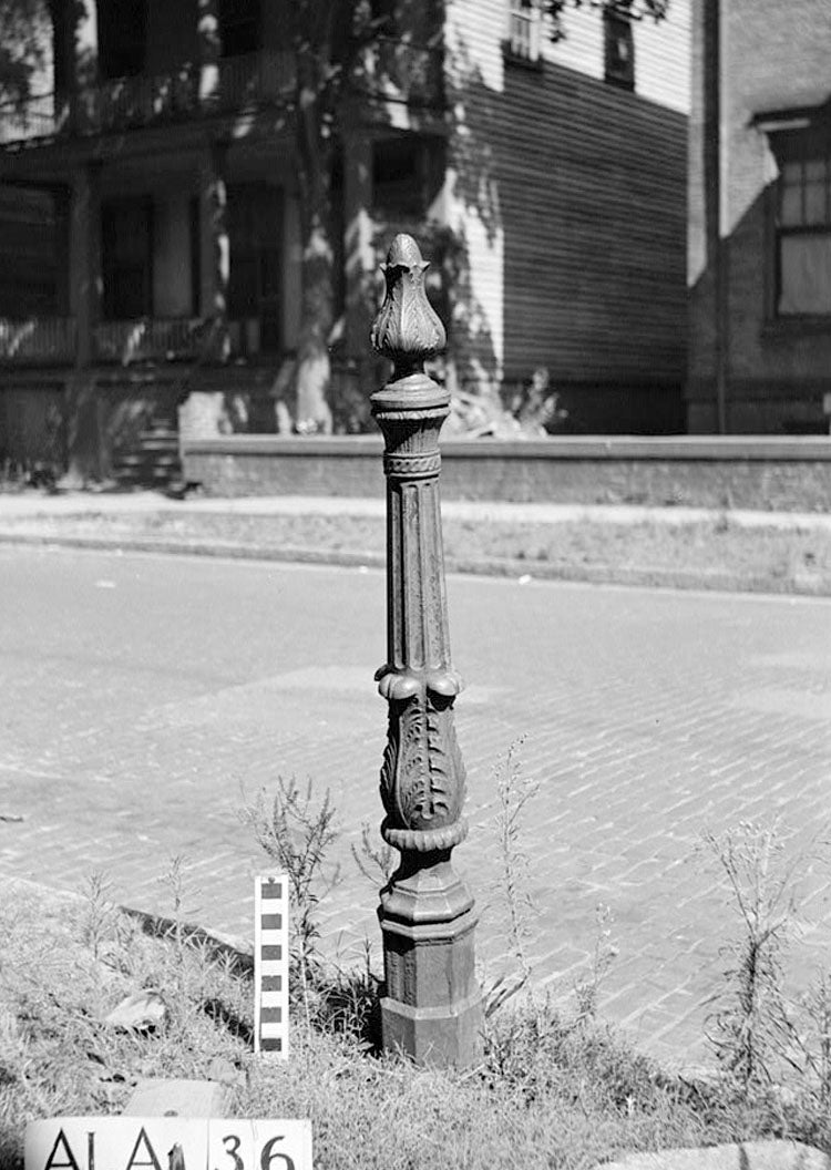 Historic Photo : Iron Hitching Posts, Various Mobile locations, Mobile, Mobile County, AL 7 Photograph