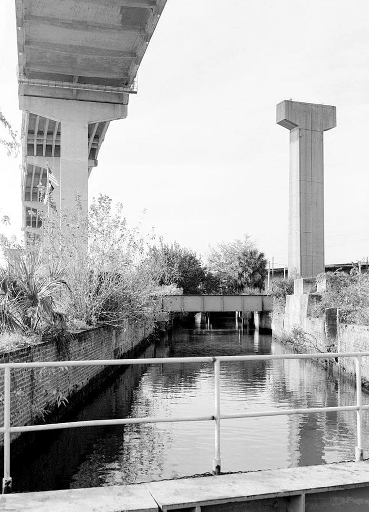 Historic Photo : Savannah & Ogeechee Barge Canal, Between Ogeechee & Savannah Rivers, Savannah, Chatham County, GA 8 Photograph