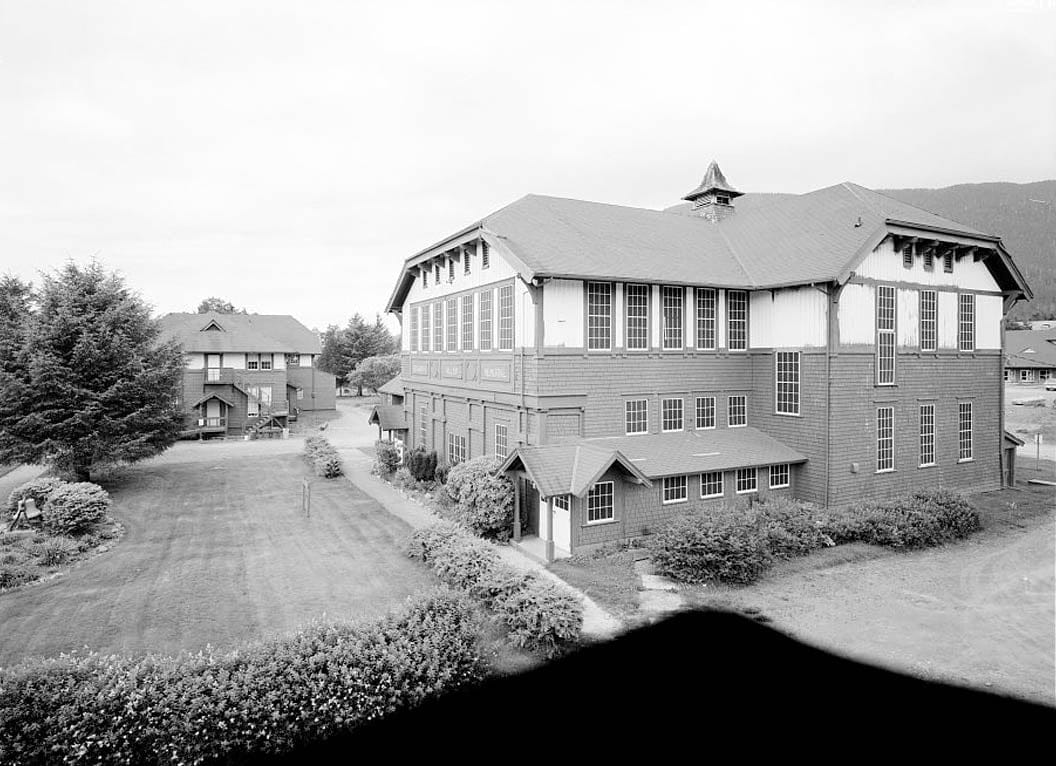 Historic Photo : Sheldon Jackson College, Richard H. Allen Memorial Hall, Lincoln Street, Sitka, Sitka Borough, AK 3 Photograph