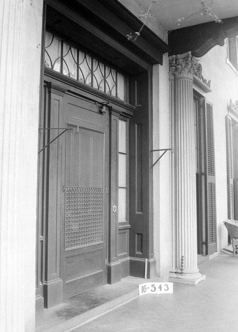 Historic Photo : Grey Columns, Old Montgomery Road (Institute Road), Tuskegee, Macon County, AL 5 Photograph