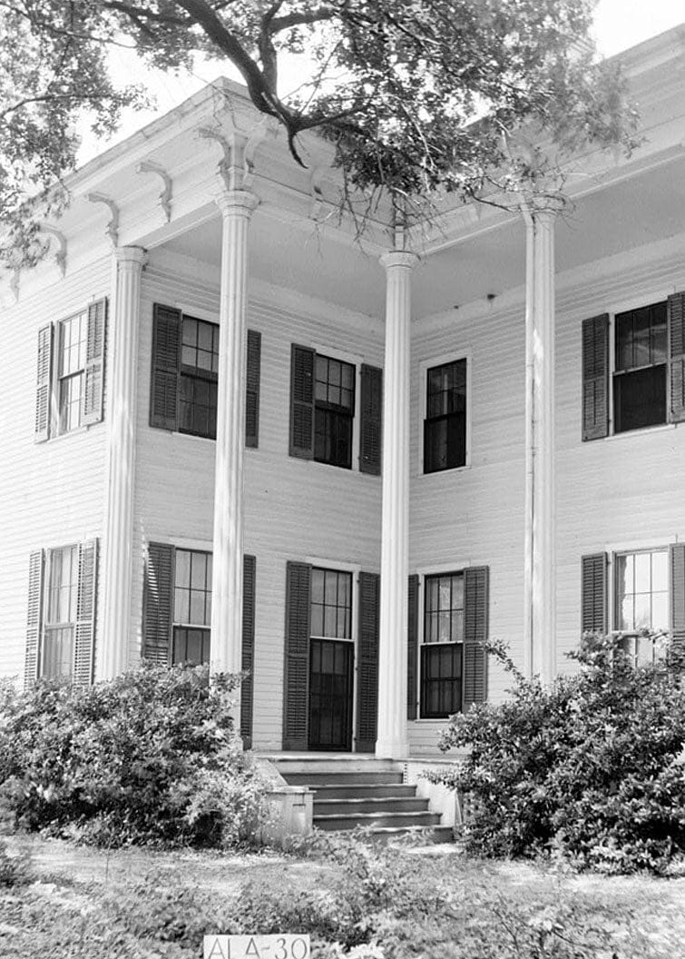 Historic Photo : Judge John Bragg House, 1906 Spring Hill Avenue, Mobile, Mobile County, AL 15 Photograph