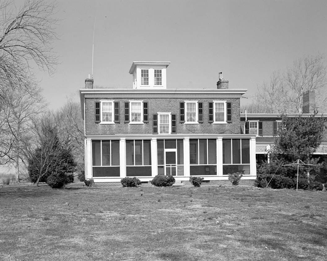 Historic Photo : Cochran Grange, Main House, U.S. Route 301, West of Route 71, Middletown, New Castle County, DE 6 Photograph