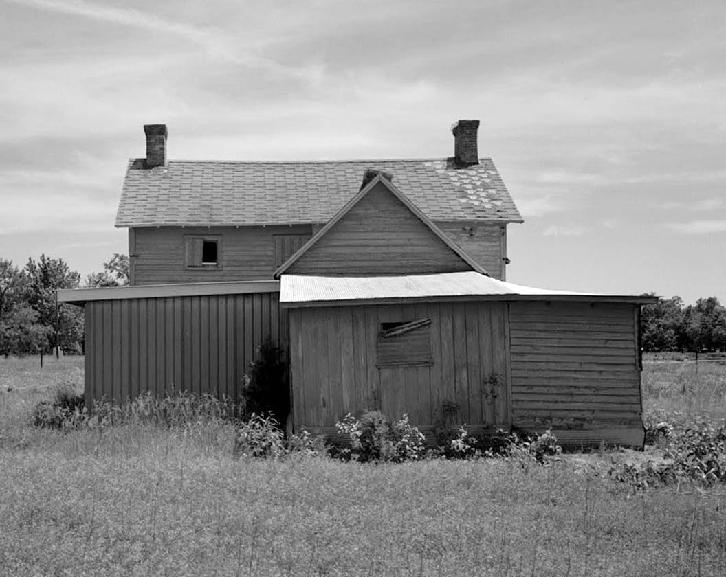Historic Photo : William H. Ward House, North side of Road 244, .25 mile east of Road 246, Georgetown, Sussex County, DE 7 Photograph
