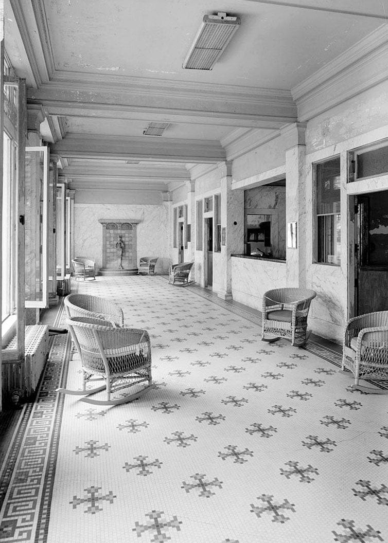 Historic Photo : Bathhouse Row, Fordyce Bathhouse, Central Avenue, Hot Springs, Garland County, AR 12 Photograph