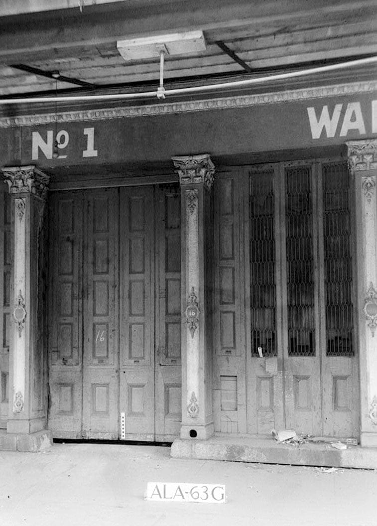 Historic Photo : 50-52 North Commercial Street (Commercial Building), Mobile, Mobile County, AL 1 Photograph