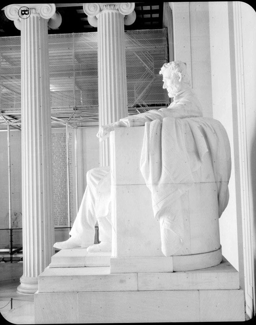Historic Photo : Lincoln Memorial, West Potomac Park, Washington, District of Columbia, DC 72 Photograph