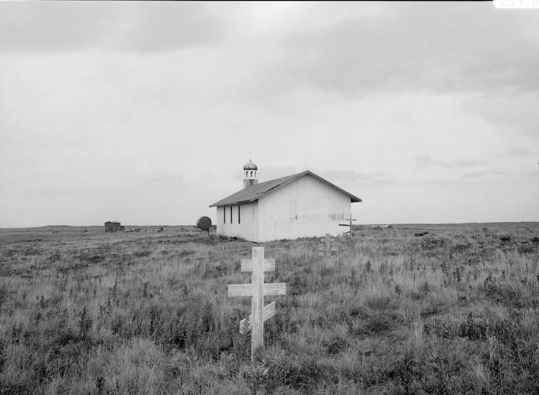 Historic Photo : St. Matrona Russian Orthodox Church, Port Heiden, Lake & Peninsula Borough, AK 3 Photograph