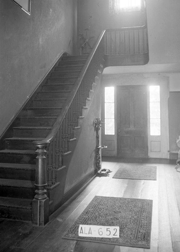 Historic Photo : Stone-McCarty House, County Road 40, Burkville, Lowndes County, AL 3 Photograph