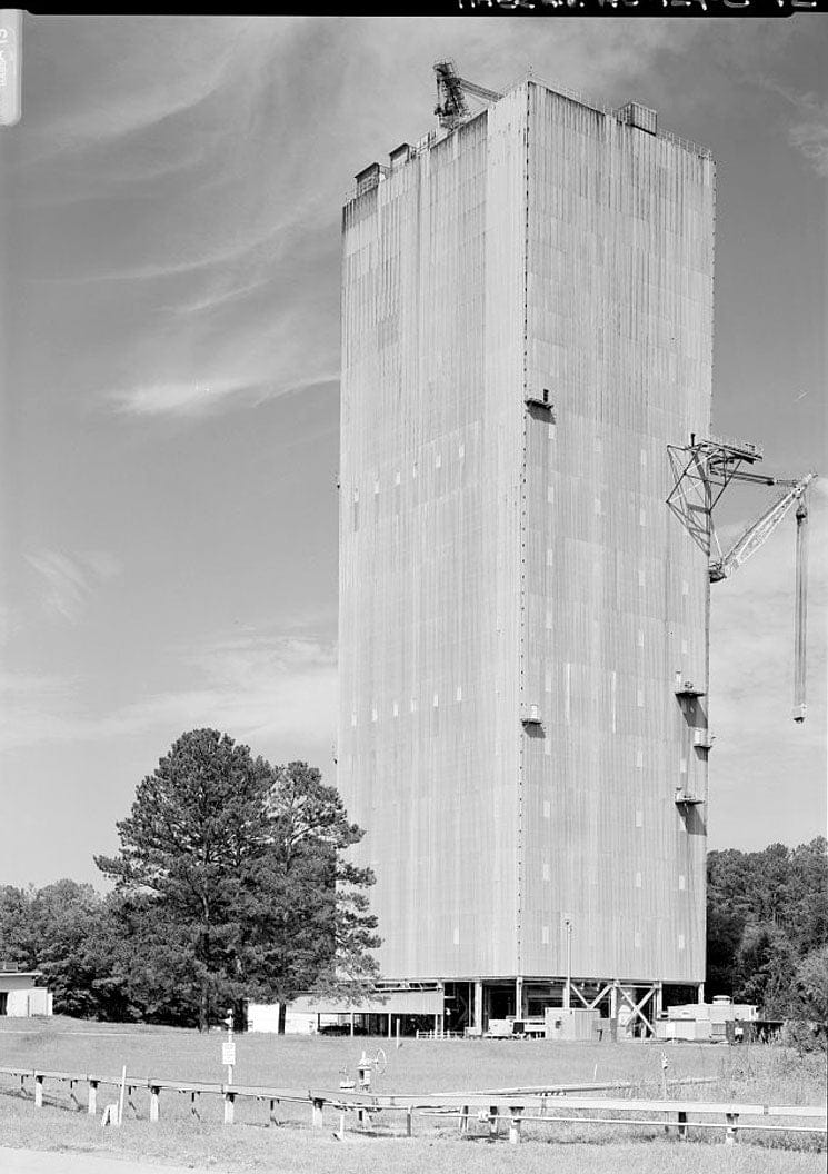 Historic Photo : Marshall Space Flight Center, Saturn V Dynamic Test Facility, East Test Area, Huntsville, Madison County, AL 30 Photograph