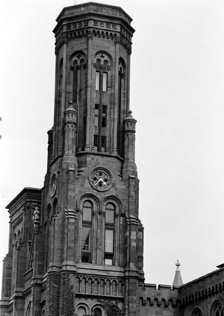 Historic Photo : Smithsonian Institution Building, 1000 Jefferson Drive, between Ninth & Twelfth Streets, Southwest, Washington, District of Columbia, DC 50 Photograph
