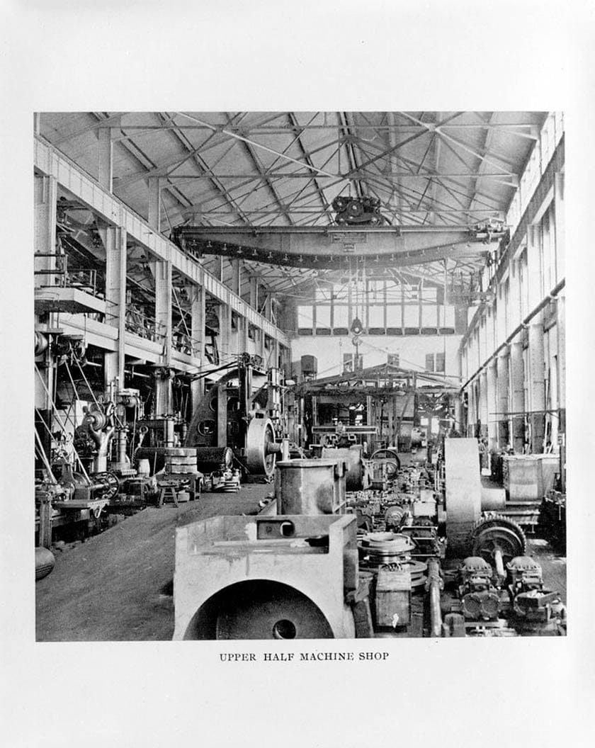 Historic Photo : Harlan & Hollingsworth Company Factory, 100 South West Street, Wilmington, New Castle County, DE 19 Photograph