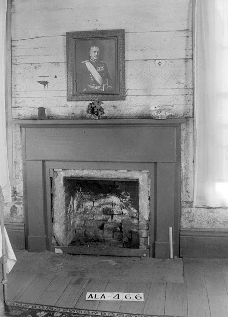 Historic Photo : Doctor Glover House, Weaver Road, Weaver, Calhoun County, AL 8 Photograph