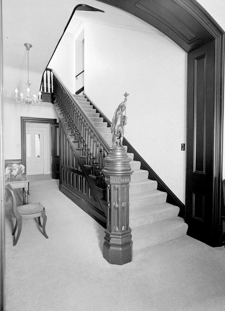 Historic Photo : Gallaudet College, President's House, Seventh Street & Florida Avenue Northeast, Washington, District of Columbia, DC 6 Photograph