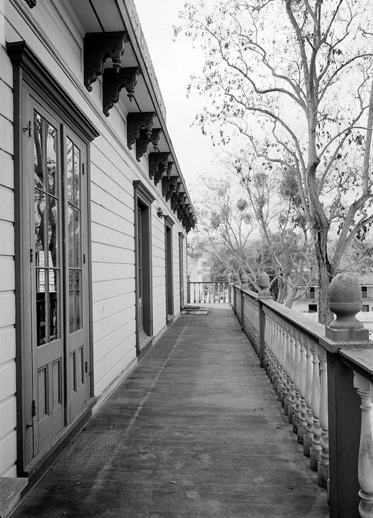 Historic Photo : Zanetta House, San Juan Bautista State Historical Park, San Juan Bautista, San Benito County, CA 18 Photograph