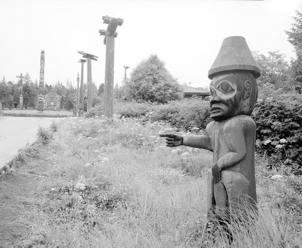Historic Photo : Totem Park, Saxman, Ketchikan Gateway Borough, AK 1 Photograph