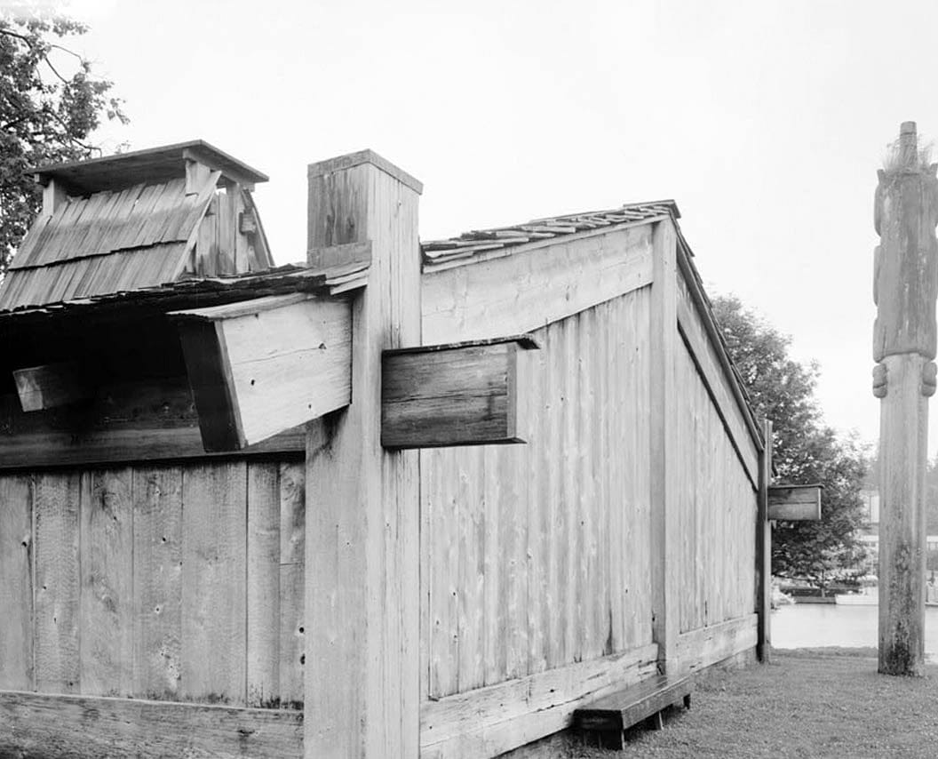 Historic Photo : Chief Shakes House, Shakes Island, Wrangell, Wrangell-Petersburg Census Area, AK 6 Photograph