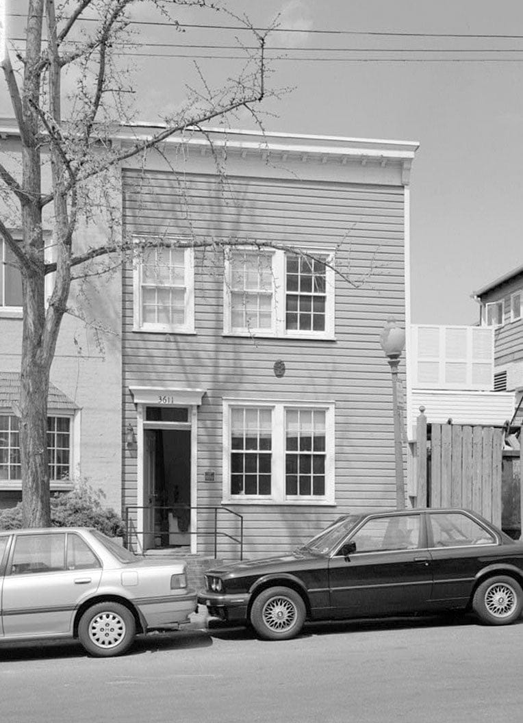Historic Photo : 3611 Prospect Street, Northwest (House), Washington, District of Columbia, DC 1 Photograph